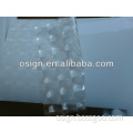 3D transparent cold lamination foil for digital print,pvc vinyl rolls